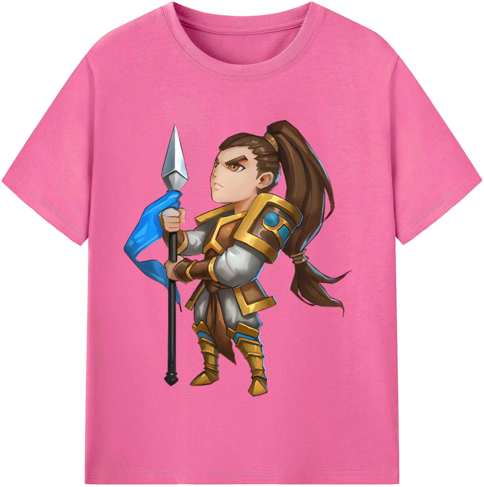 （画像用） リーグ・オブ・レジェンド League of Legends LOL レディースカジュアルプリントTシャツ（綿100％）